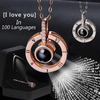 'I LOVE YOU' IN 100 LANGUAGES ADJUSTABLE RING+NECKLACE
